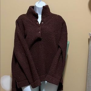 Womens Sherpa sweatshirt